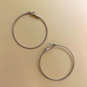Gold hoops!